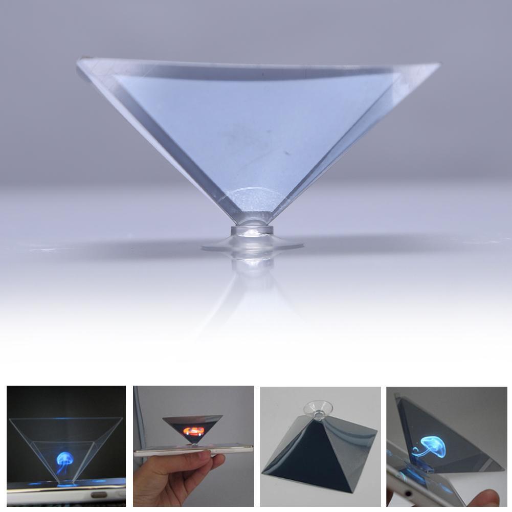 ALLOET Mobile Phone 3D Hologram Projector Display Advertise Holo Box Tablet Showcase Holographic Fil. 