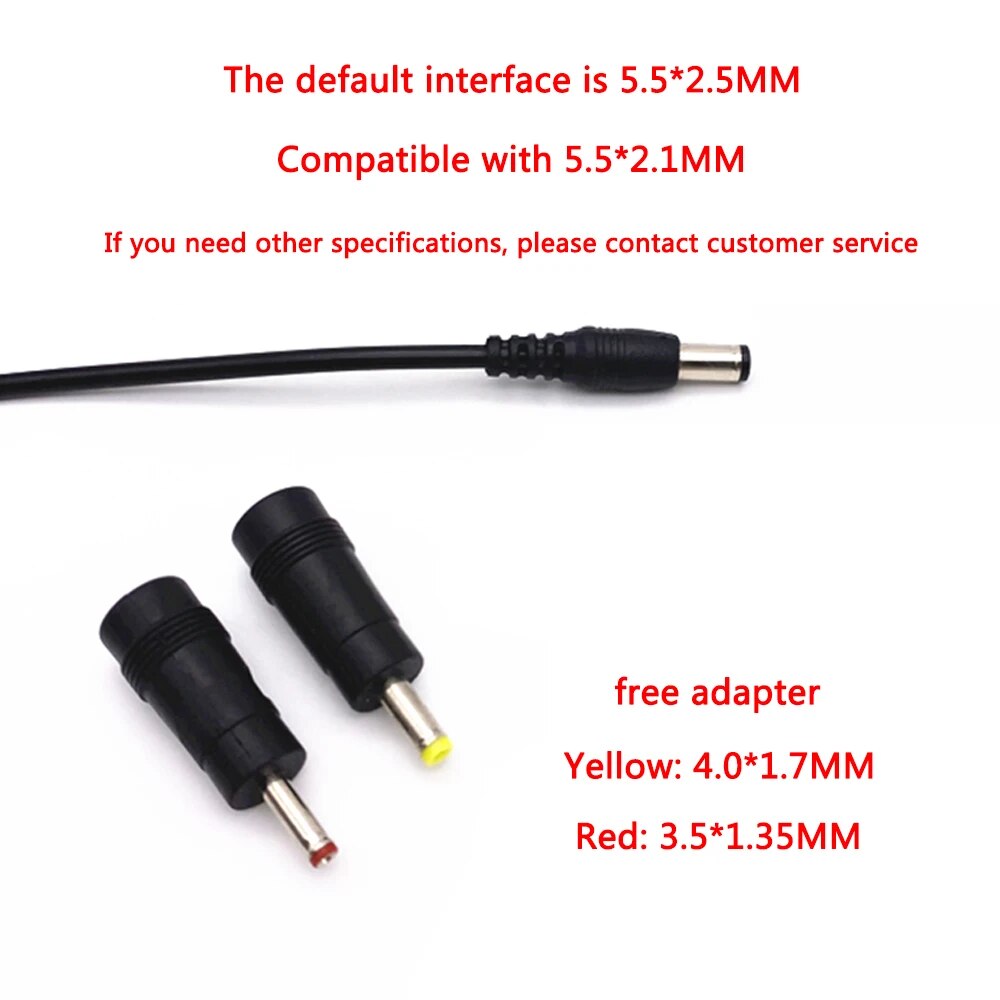 DC 9V 10V 12V 1.5A Transformer Charger DVD Player Power Cord 10V 1500MA Adapter. 