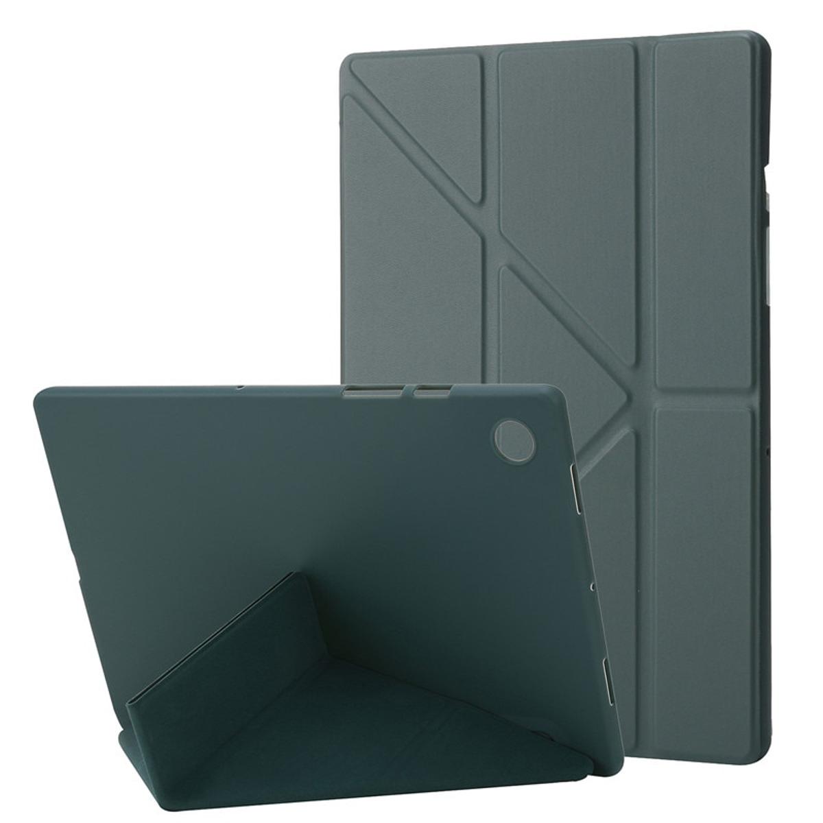 【Lejia】Samsung Galaxy Tab A8 2021 case 10 5 inch PU leather soft silicon back stand smart cover for Samsung A8 SM-X200/SM-X205