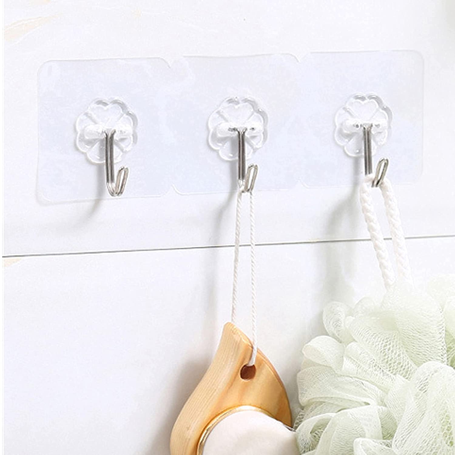  Alipis 20pcs No Punching Sticky Hook Plastic Hooks for Hanging  Plastic Clothes Hanger Jacket Hanger Coat Hook Wall Hooks Adhesive Garment  Rack Heavy Duty Non-Marking Hook Simple Wall Hook : Home