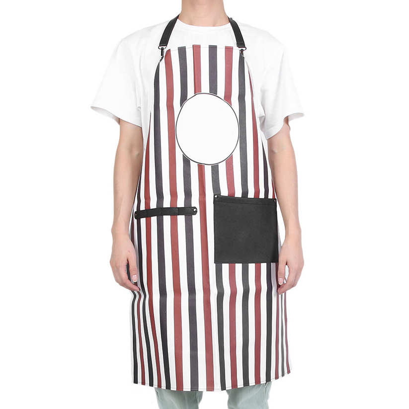 Hairdressing apron for dying hairdresser haircut professional cape with adjustment belt. 