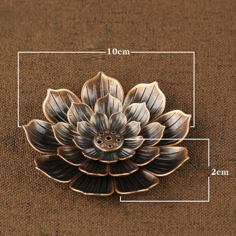 Incense Stick Holder Round Plate Insense Ash Catcher Joss Cone Insence. 