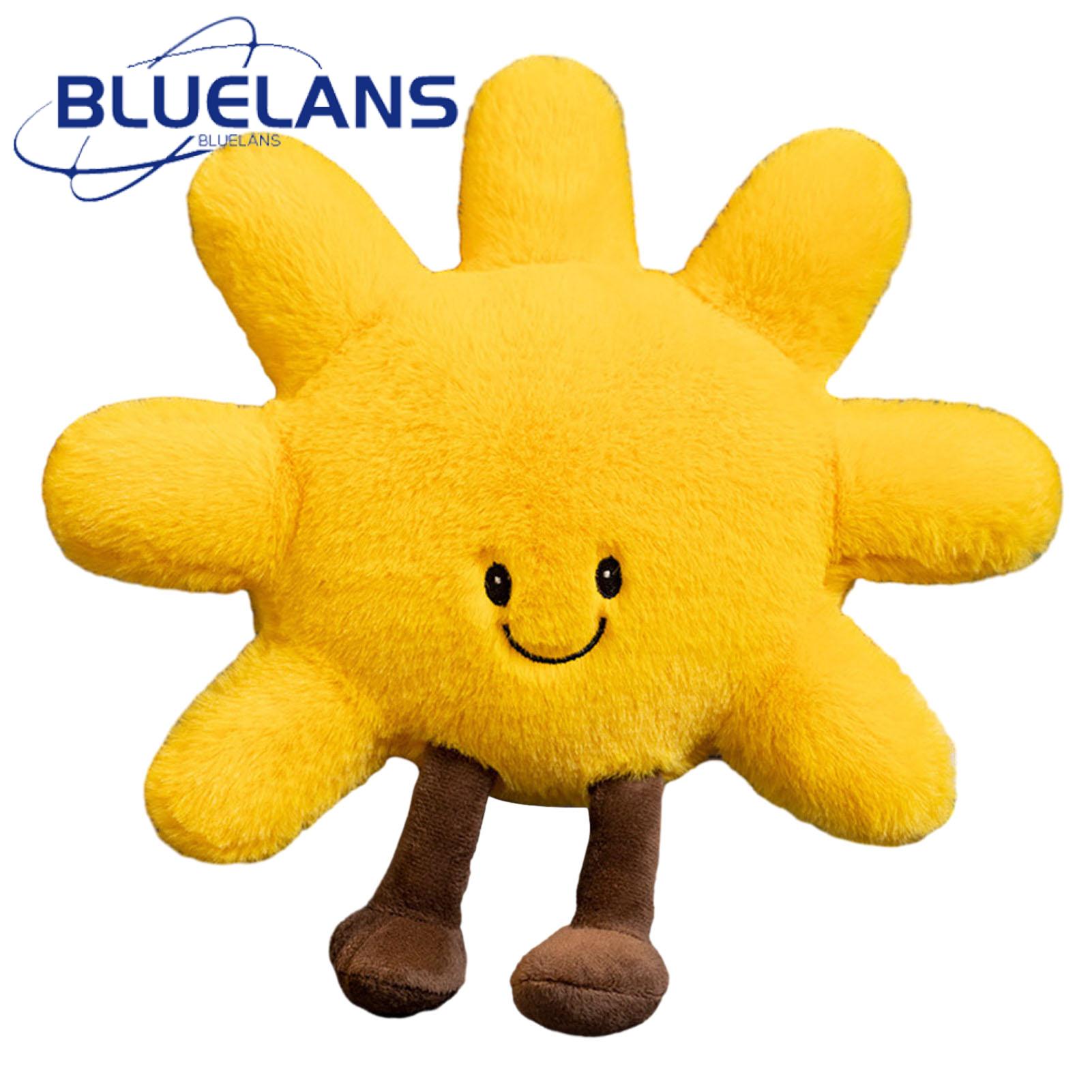 Moon Sun Plush Toys Comfy Cartoon Plush Seat Cushion for Office Chair Car Seat Sofa Cute Sun Moon Star Design Protective ocks Cushion Soft Bk low for Home Decoration Ideal for Soutast. 