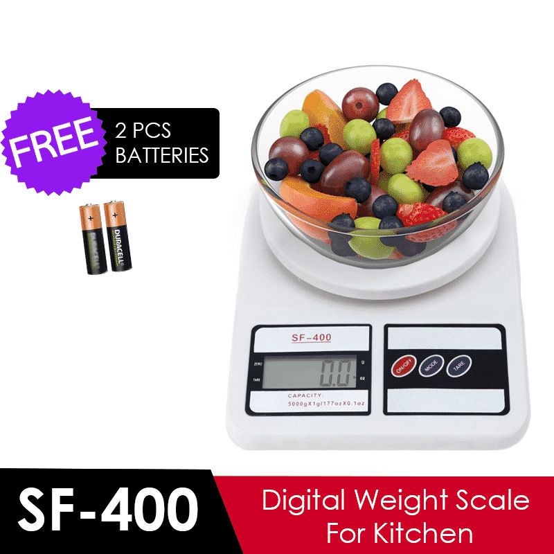 Kitchen Weight Scale Machine Digital Kitchen Weight Machine Model SF400 Weight Machine Mini Weight Measuring Scale With Digital Display