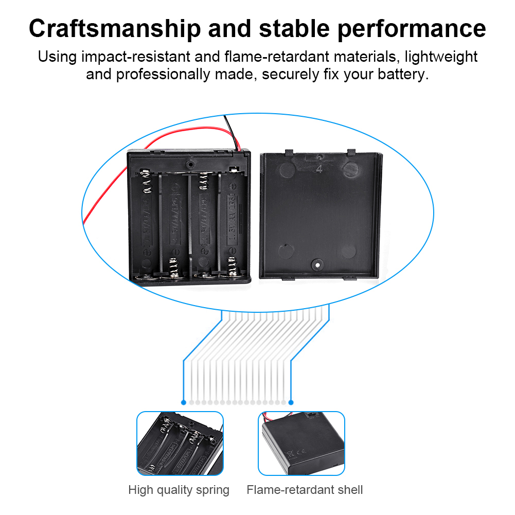 AA AAA Power Bank 2X 3X 4X 6X 8X18650 Box Case Switch Wire Lead DIY Battery Container Cover On/Off 3.7V Storage Switch Holder. 