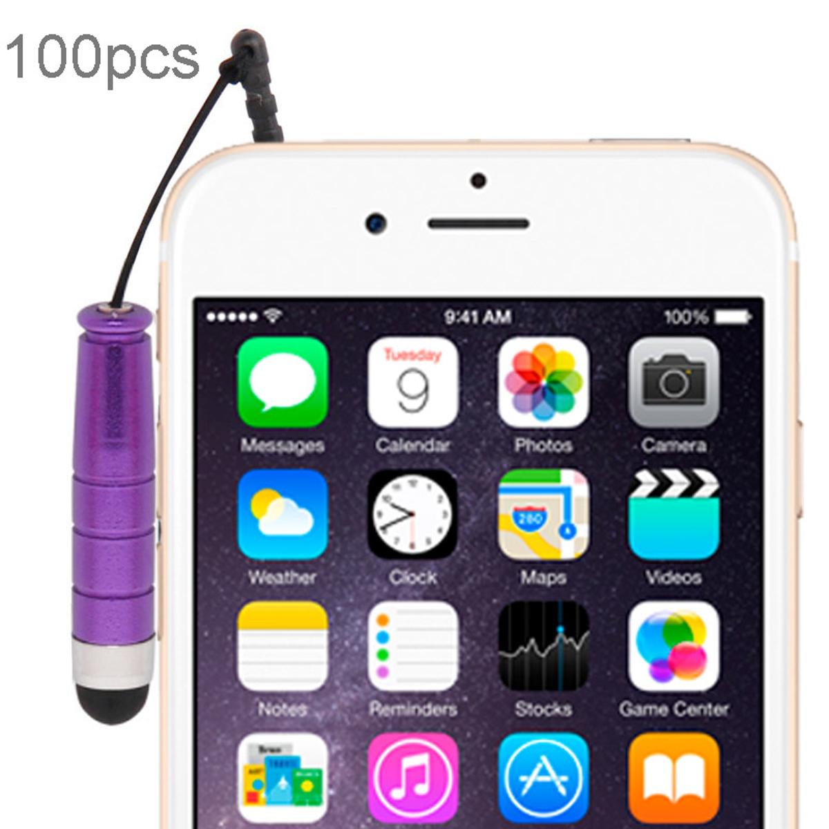 (New)Mini Universal Capacitive Stylus Pen, For iPhone 5 y 5S y 5C / 4 y 4S, iPad 4 / iPad mini / mini 2 Retina / New iPad / iPad 2, iPad and All Capacitive Touch Screen