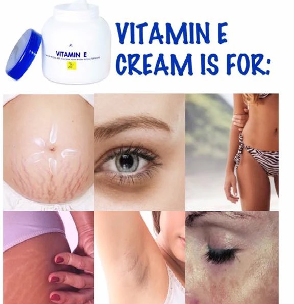 vitamin e moisturizing cream with sunflower oil