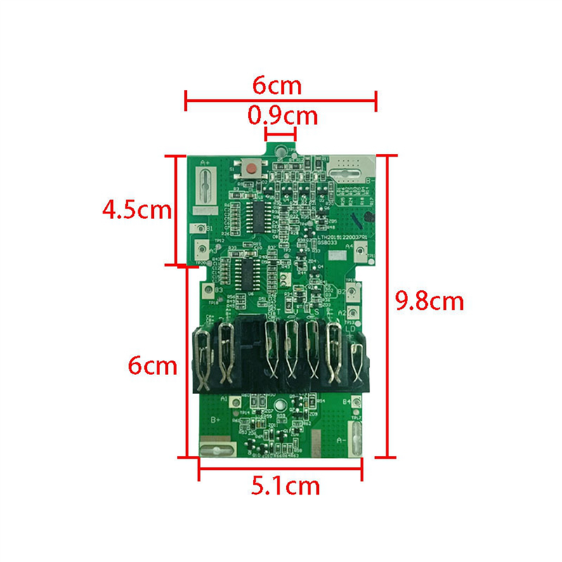 2X BSL36A18 Lithium-Ion Battery Protection Board PCB Board for Hitachi HIKOKI 36V 18V MultiVolt MV Lithium-Ion Battery. 