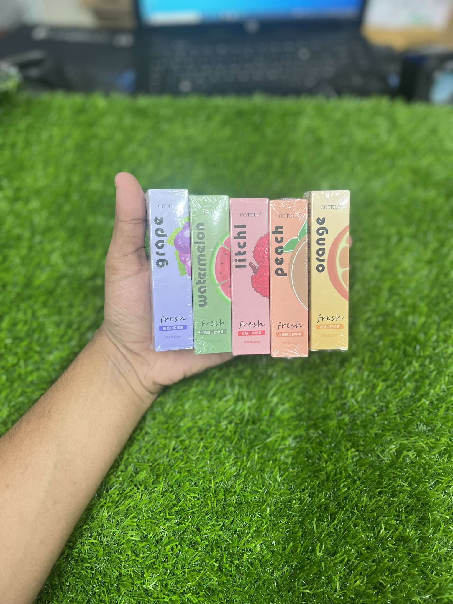 22 ML Fruit Flavor Fresh Oral Spray Refreshing Cool Fresh Breath Remover Bad Breath Oral Odor 1Pec. 