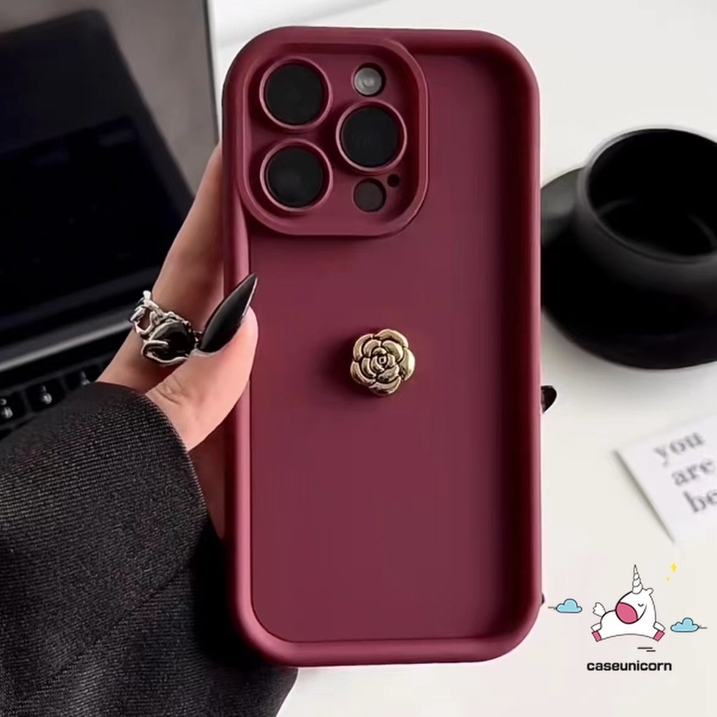 Solid Color Couples Angel Eyes Phone Case For Infinix Smart 7 Tecno Camon 20 Pro Spark Go 2023 10 10C Note 12 G96 30 Pro VIP Hot 30 30i Play Luxury Rose 3D Flower Simple Soft Cover. 