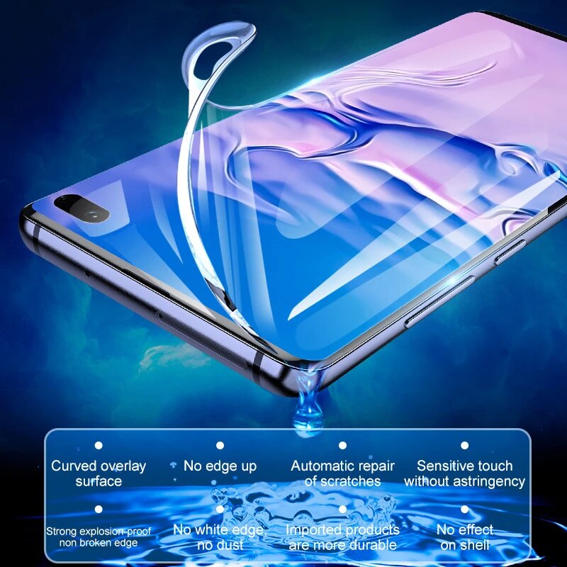 4PCS Hydrogel Film For Realme GT 5 Master Edition Explore Screen Protector For Realme GT Neo 5 3T 3 2 Pro Clear Front Soft Cover. 