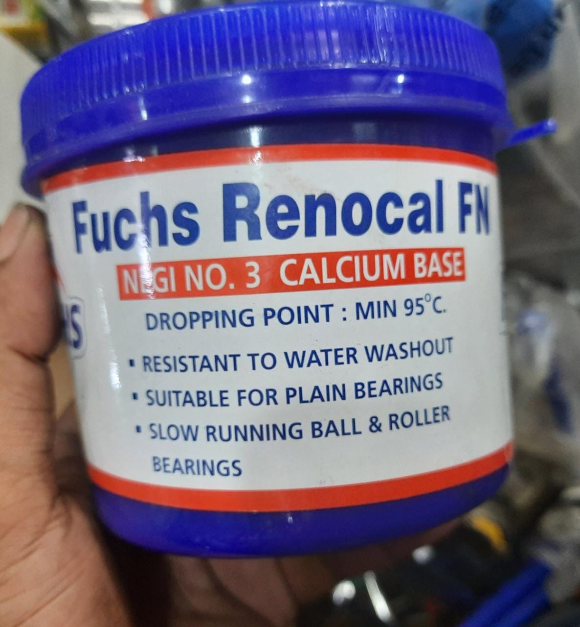 FUCHS Renocal FN Grease NLGI NO 3, High Quality calcium Grease 400ml Same as picture. 