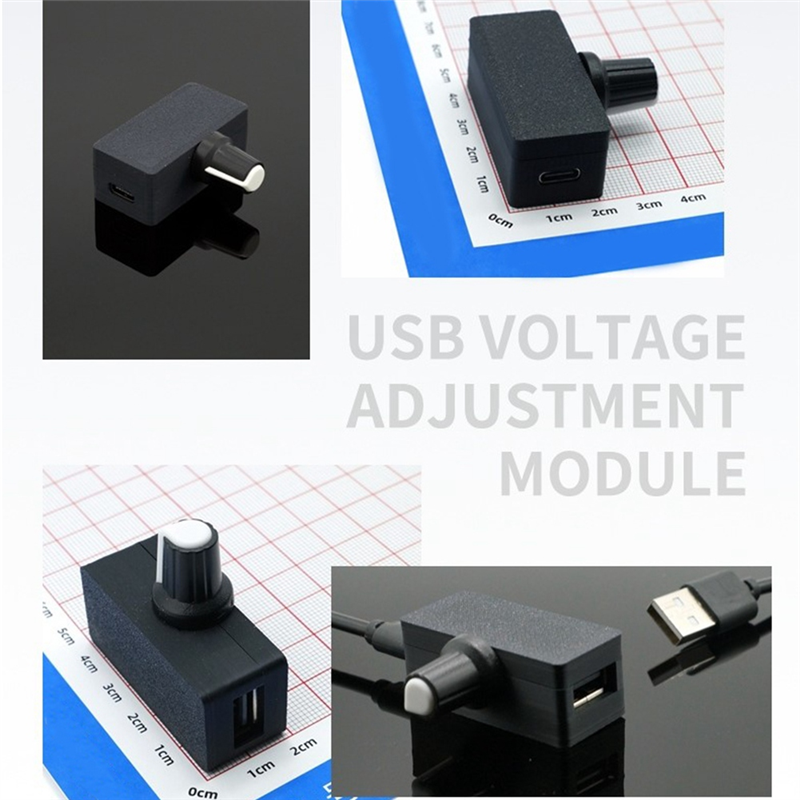 USB Voltage Regulator Module Small USB Device Voltage Regulation Module USB Fan Governor 1Set. 
