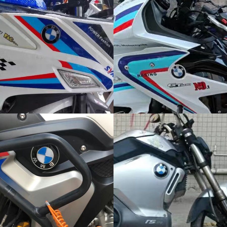 BMW Logo Reflective 3D Gel Sticker Car Front Hood Sticker Trunk Rear Emblem Badge For BMW X1 X3 X5 X6 1 3 5 7 Series. 