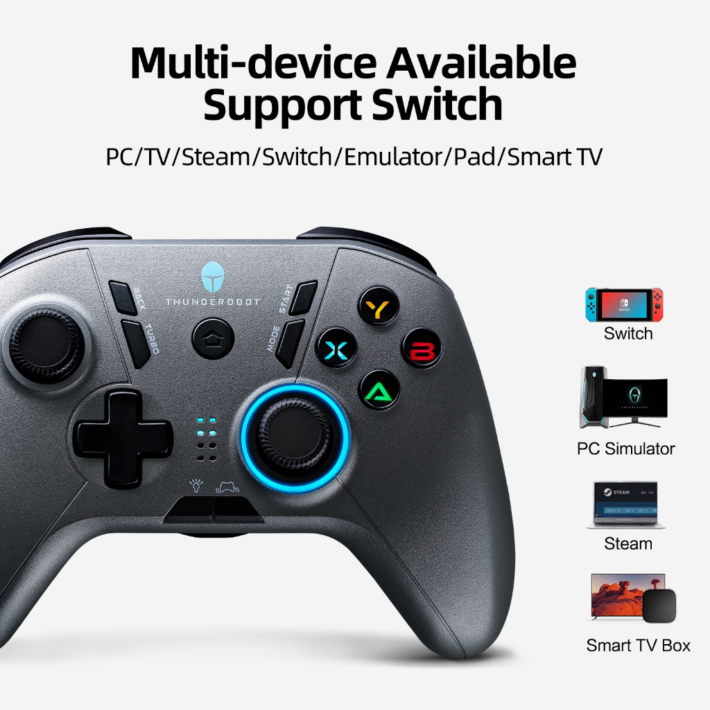 Thunderobot G30 Wired Gamepad Multi-Platform Computer TV Steam Gaming Controller. 