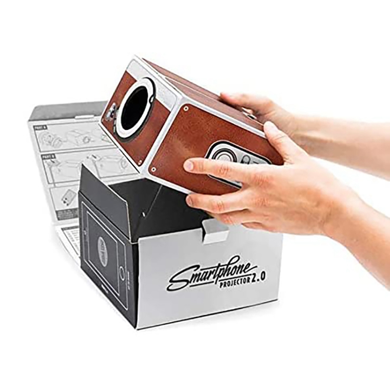 Smartphone Projector 2.0-1 * Smart Phone Projector-brown. 