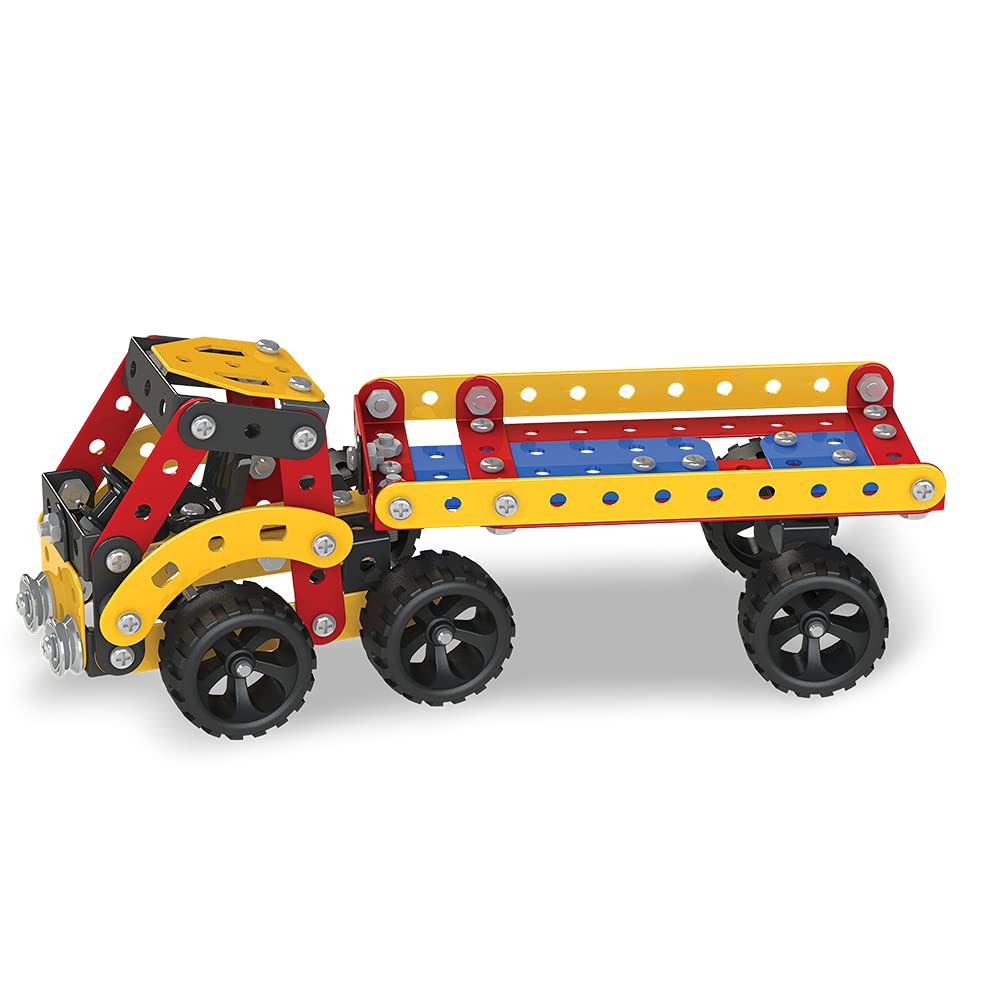 Zephyr Mechanix Advance, STEM Toy, Building Blocks, Construction Set, for 6+ yrs Boys and Girls (Multicolor). 