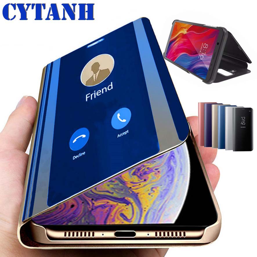 Y11 Smart Mirror Flip Cover For vivo Y11 2019 Case Hot Luxury For vivo 1906 1906_20 6.35 inches Phone Case