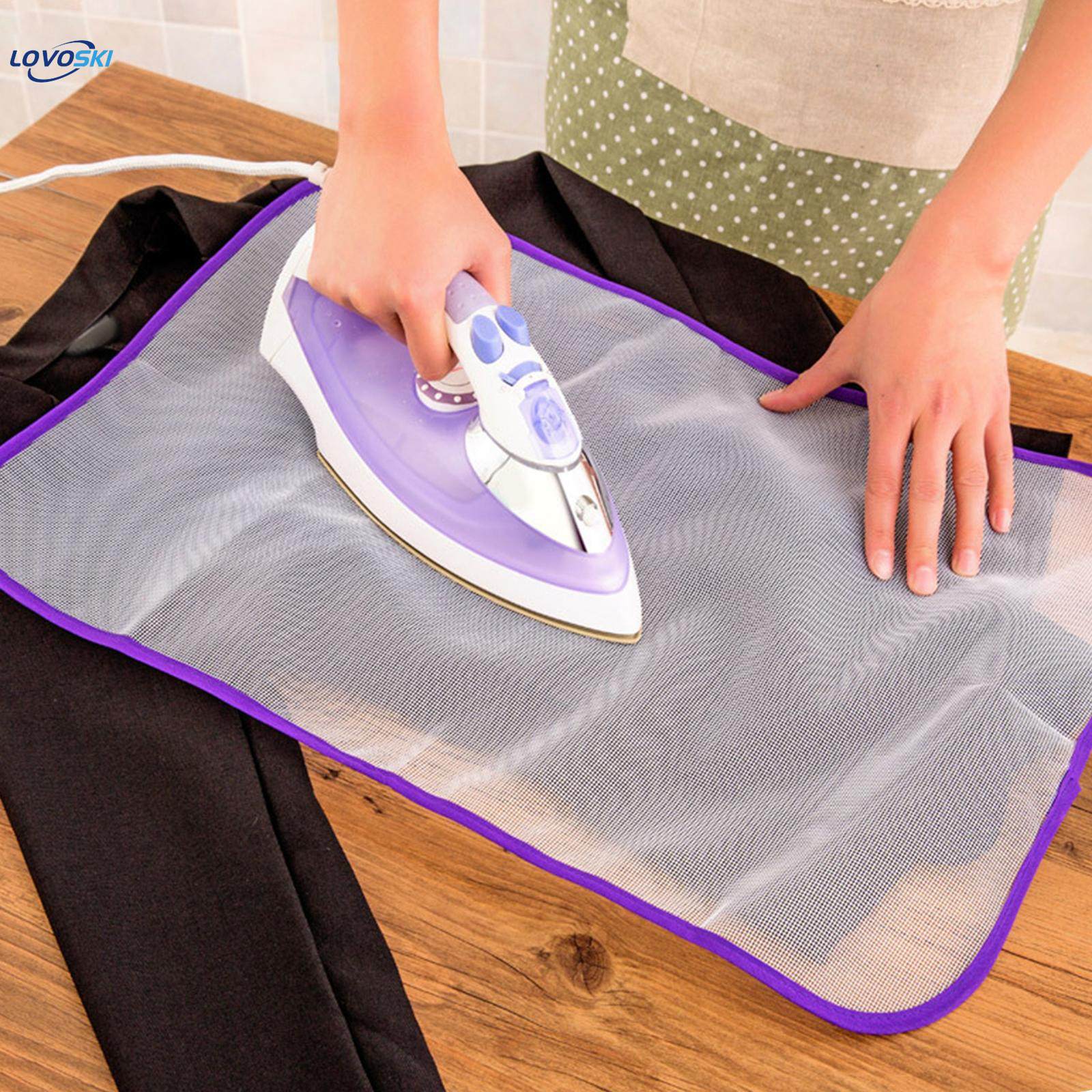 10 Pieces Heat Resistant Ironing Mesh Sheet Pressing Pad Household Net 40cmx60cm. 