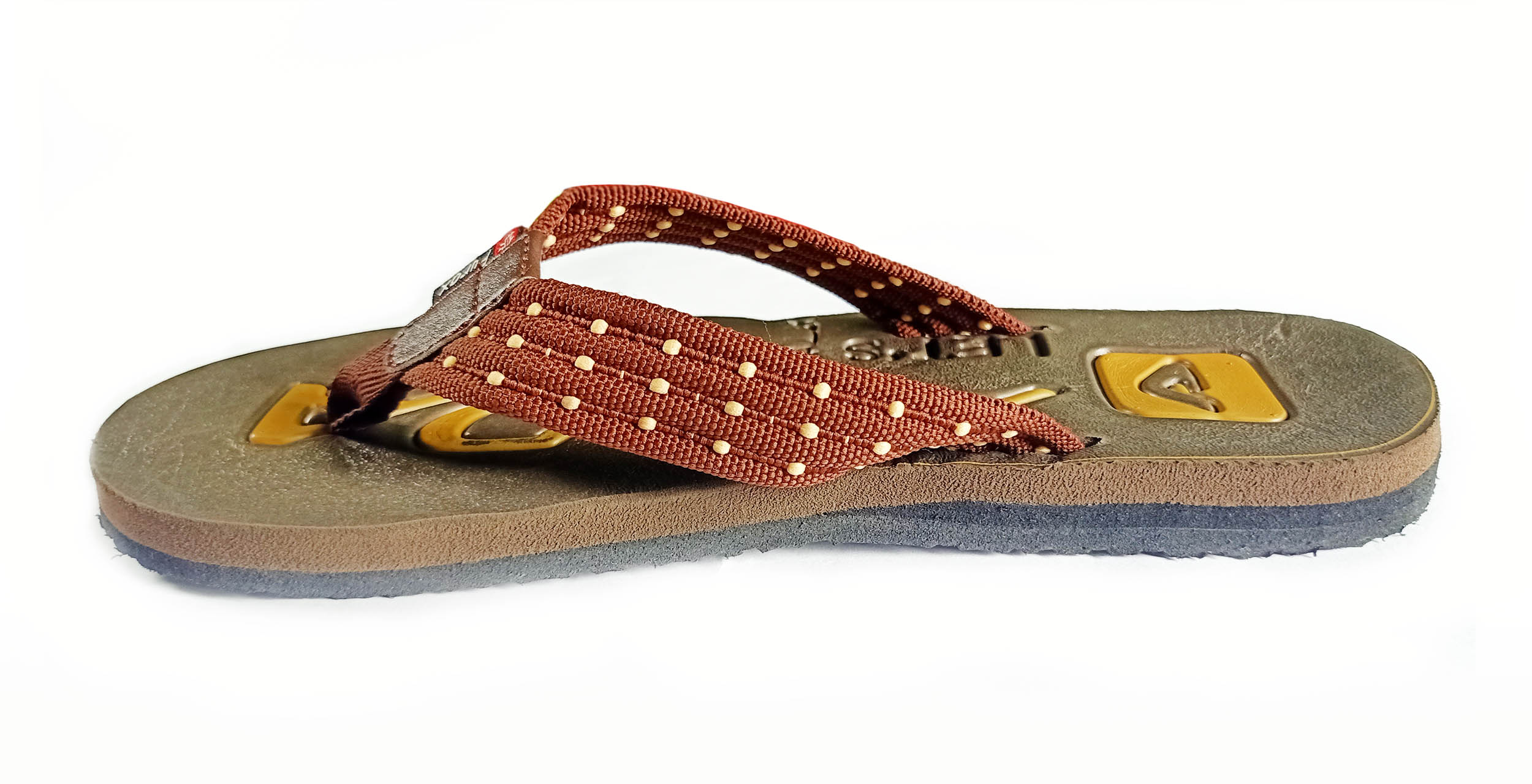 Awesome Fashionable Rubber Slipper for Men (Chocolate_Most Durable) - Sandals For Men - Sandals For Men. 