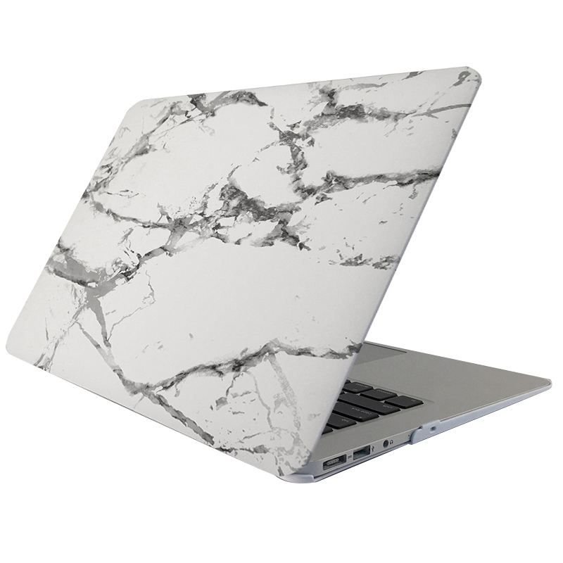 Marble Patterns Apple Laptop Water Decals PC Protective Case for