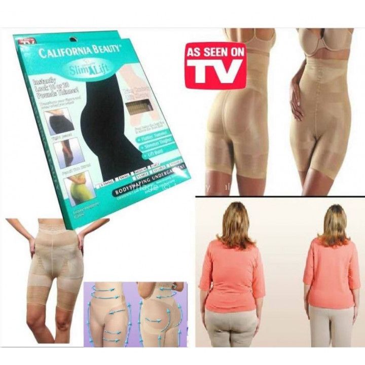 2002 California Beauty Slim 'n Lift Body Shaping Undergarment Sz Large L  New