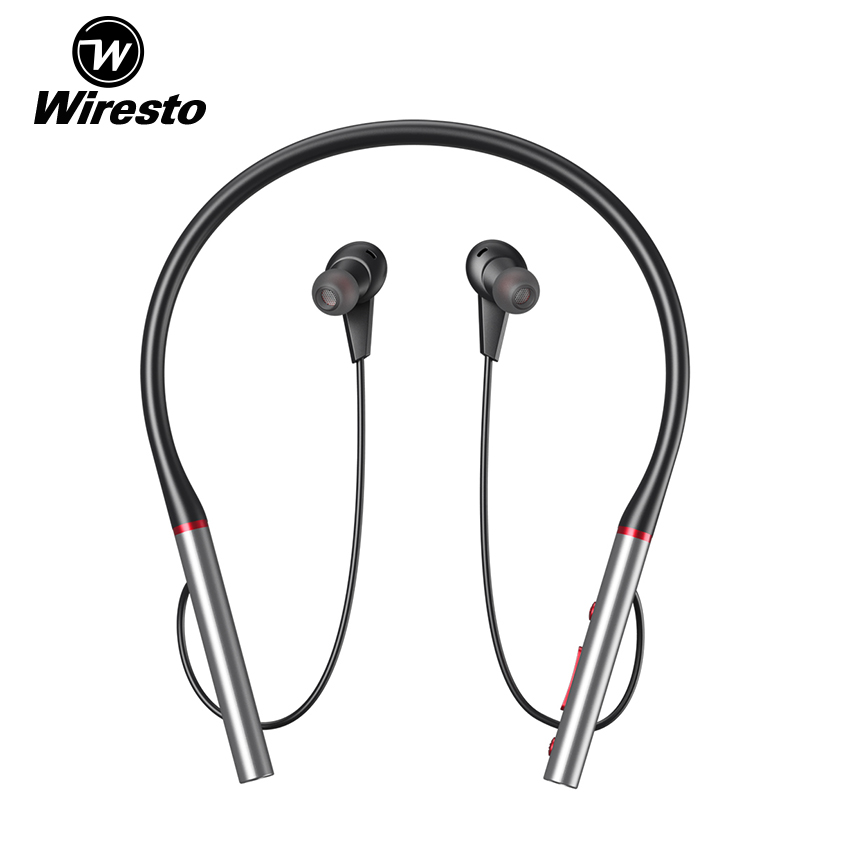 Wiresto GY10 Neckband Headphone Bluetooth Headphones Wireless Earbuds Soft  Silicone Earphone Neck Hanging IPX4 Waterproof Sport HD Stereo Headset  Support 32G TF Card: Buy Online at Best Prices in Bangladesh | Daraz.com.bd