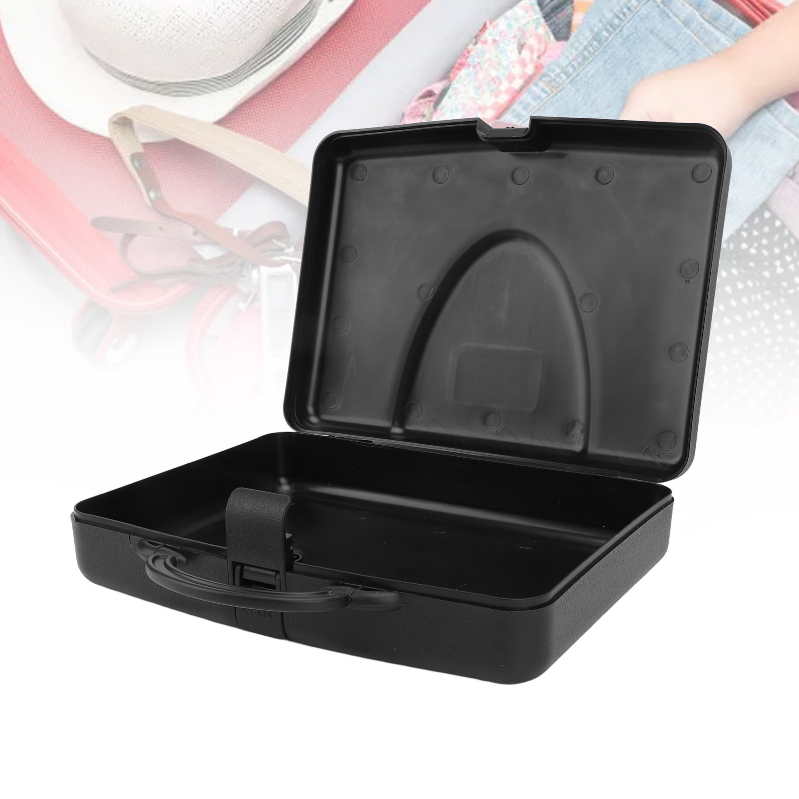 Empty toolbox organizer empty tool carry case tool Box ABS Empty Portable Multifunctional Shock Proof Tool Case for Outdoor Travel Camping. 