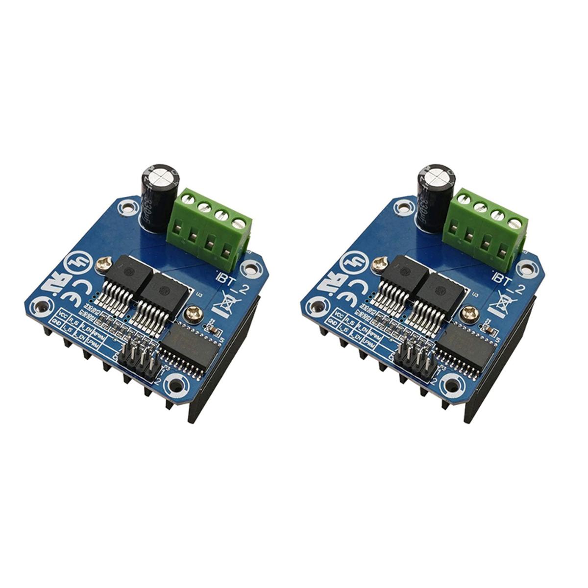 BTS7960 43A High Power Motor Driver Module Smart Car Driver Module