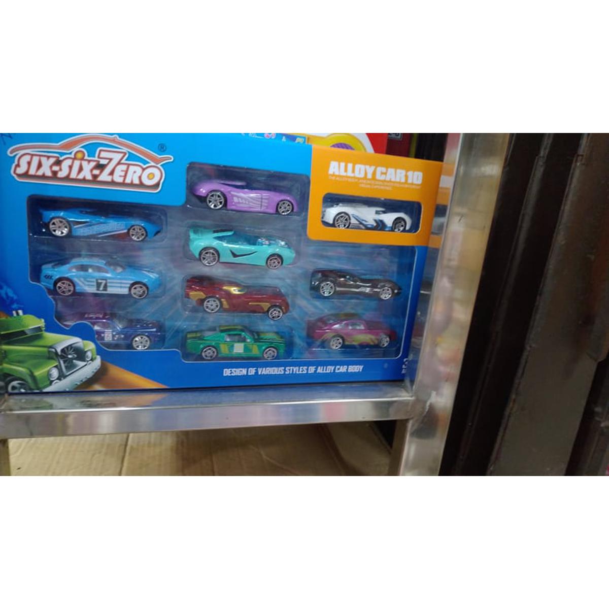 Six Six Zero - 1:64 Design of Various Styles of  Alloy Car body Vehicle 10 Pcs Box.