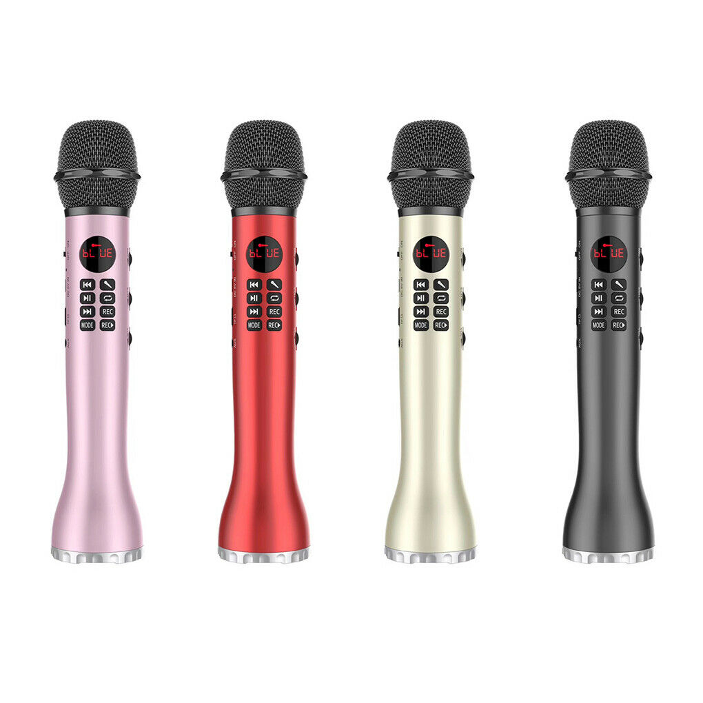 Brand MS-L598 Wireless handheld Microphone bluetooth Dynamic Microphone With Loudspeaker Recorder MP3player KTV for Android iOS PC. 