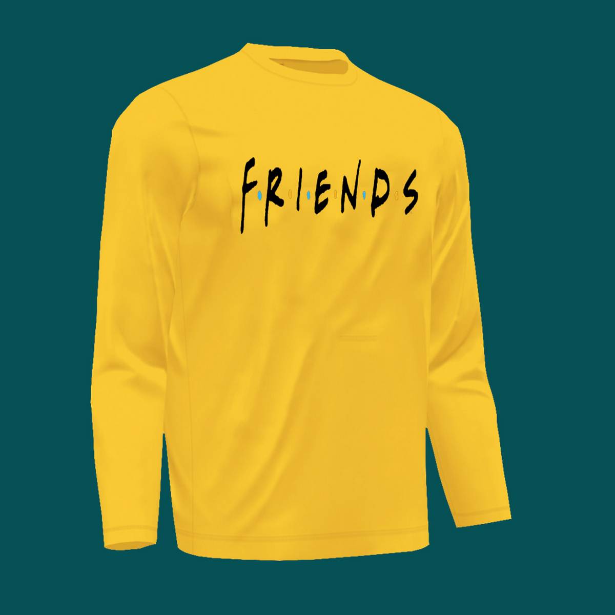Friends Yellow long Sleeve T-Shirt: Buy 