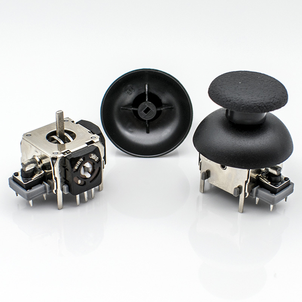 3Pins Sensor Module Potentiometer 2Pcs PS3 Controller Gamepad 3D Analog Joystick Thumbstick replacement Repair Parts Dualshock. 