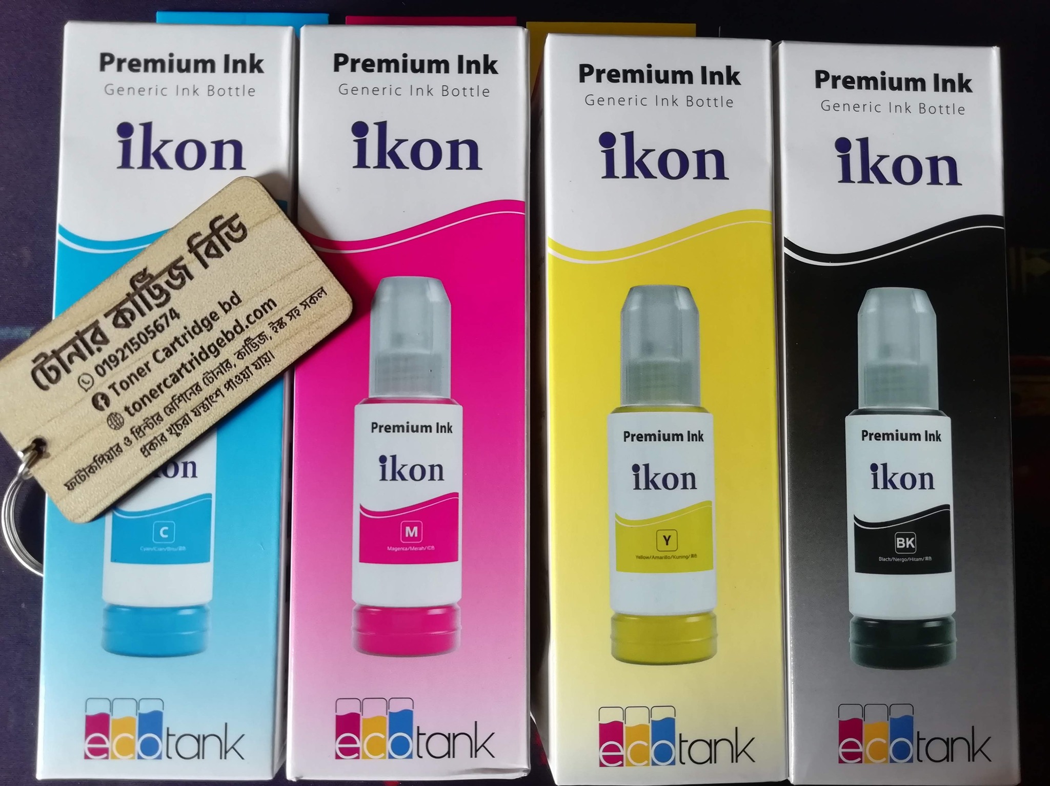 iKon Refill Ink 4 Color Set
