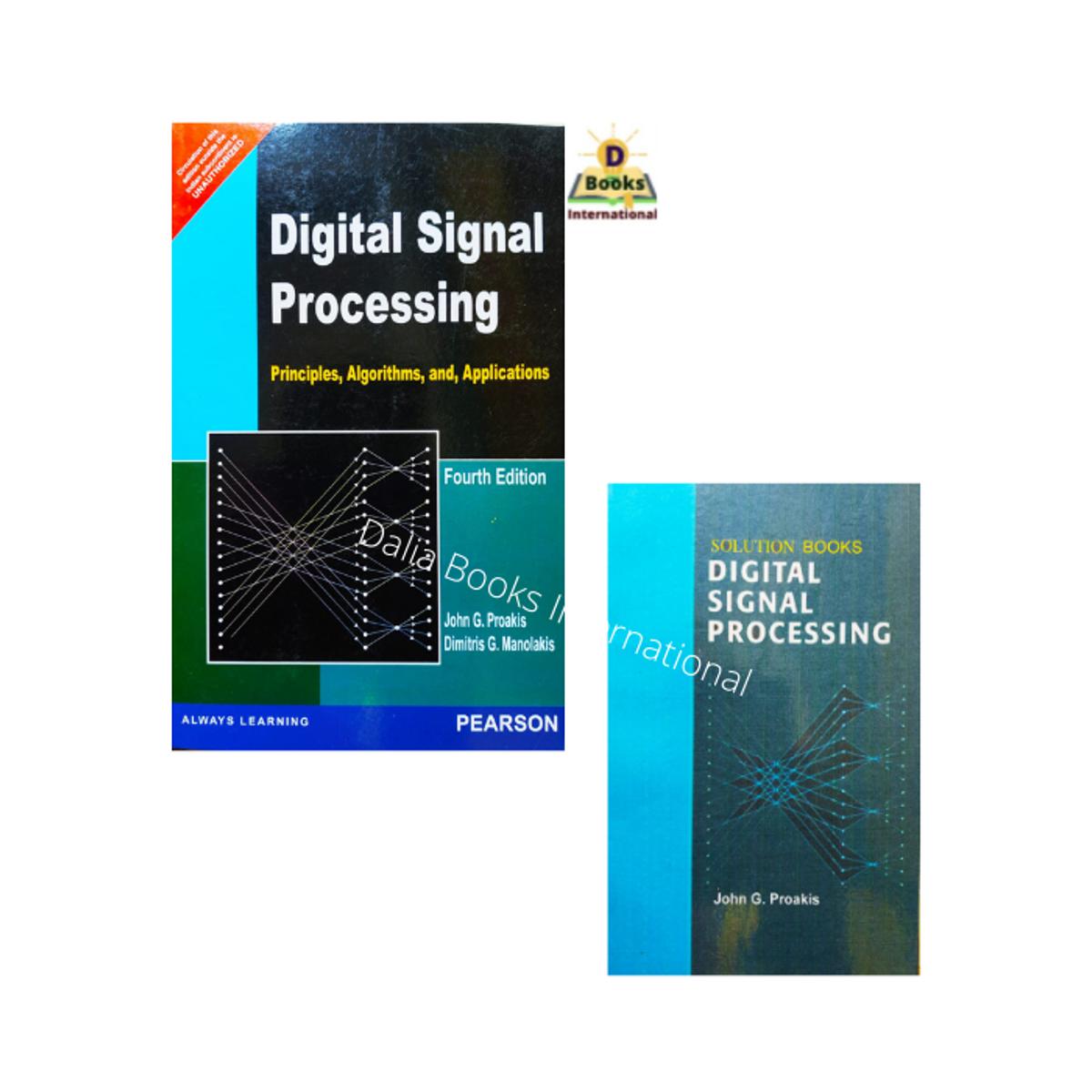 Digital Signal Processing (Book & Solution Book) by John G. Proakis