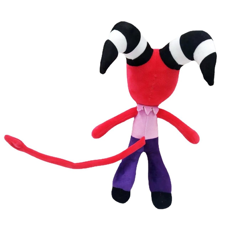 Helluva Boss Plush Toy Stolas and Blitzo Plush Stuffed Animal Doll Game Cartoon Horror Soft Gift for Fans Birthday Game Gift. 