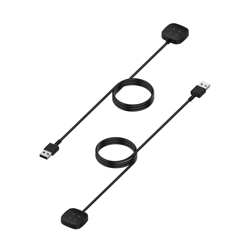 Charging Dock For Fitbit Versa 3/sense Smart Watch Charger Cable USB Charging Data Cradle For Fitbit Sense Charger Stand. 