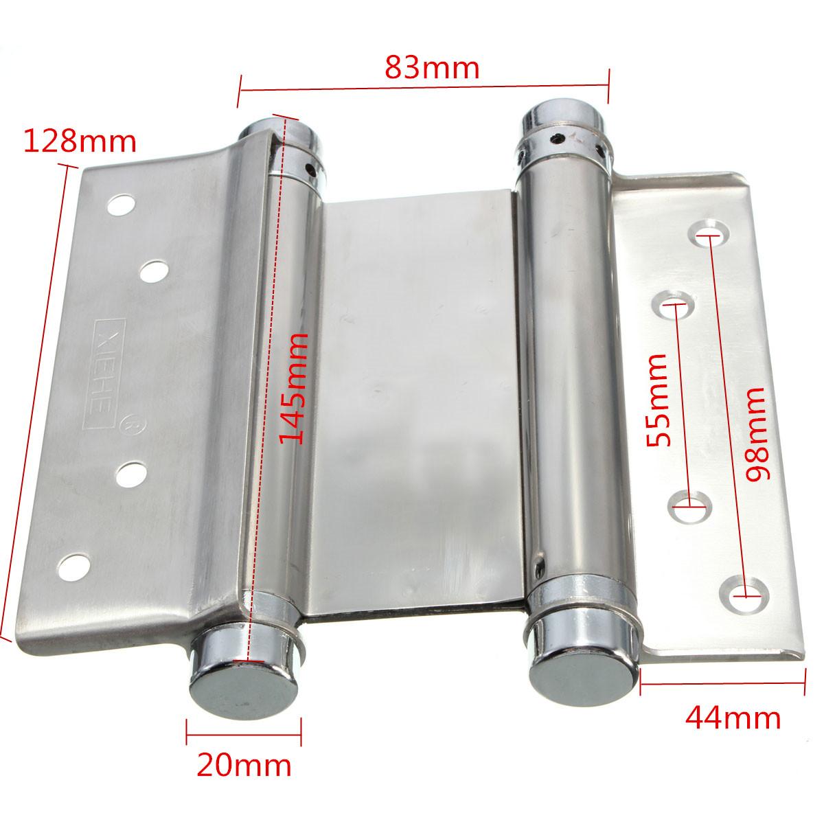 Mtgather A Pair 5 Inch Double Action Spring Hinge Swing Saloon