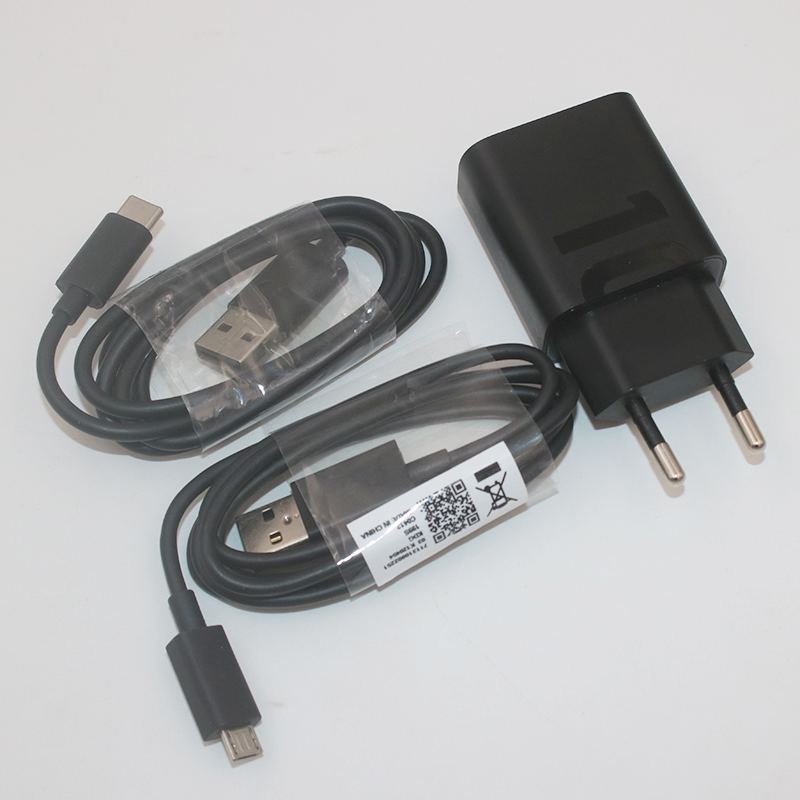For Motorola 10W Fast Charger EU Power Adapter USB Micro / Type C Cable For Moto E3 E4 E5 E6 G5 G7 G8 G10 G20 G31 E20 E30 E40 E7