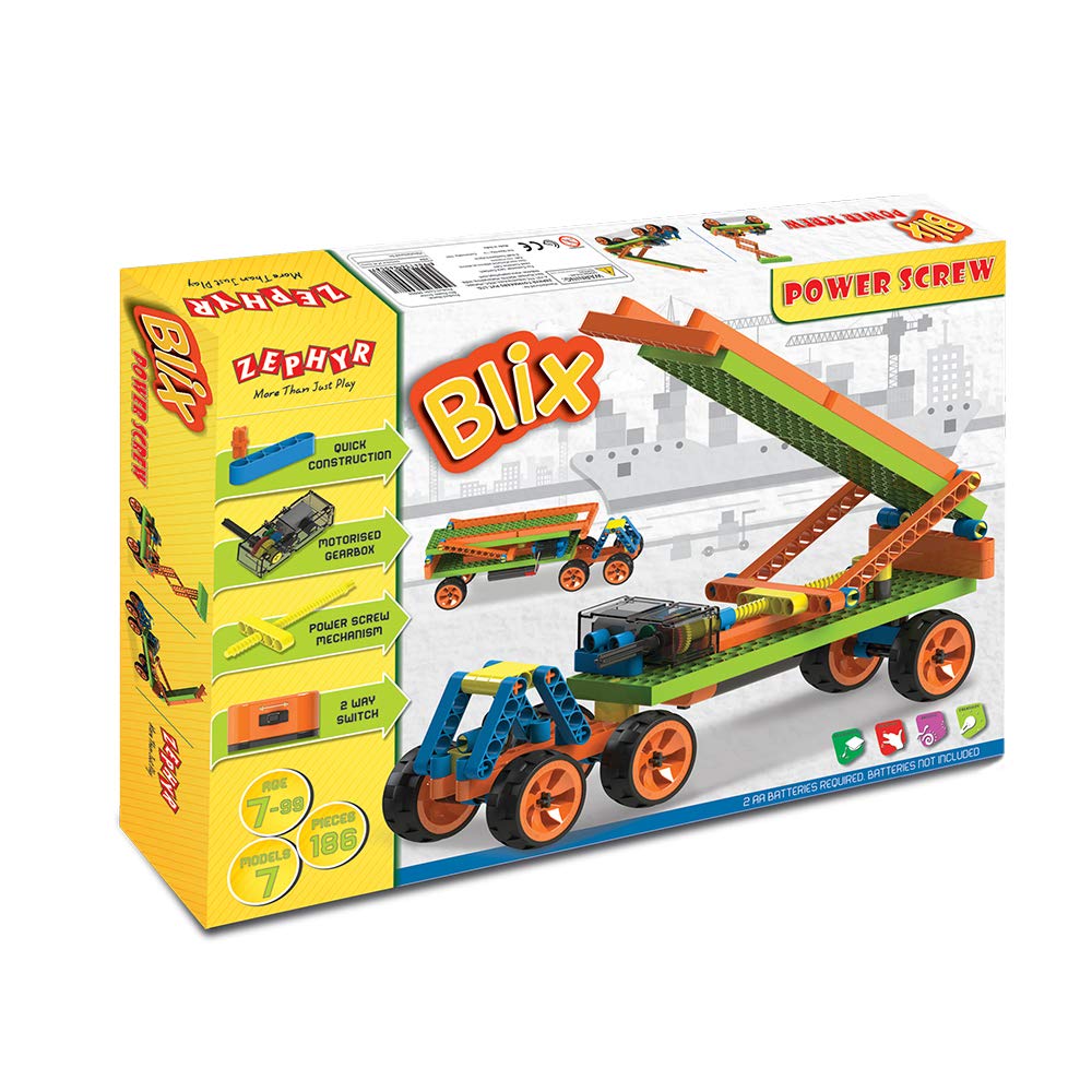 Zephyr Blix Power Screw Science Kit Educational Stem Learning kit Building and Construction toy for kids-06008