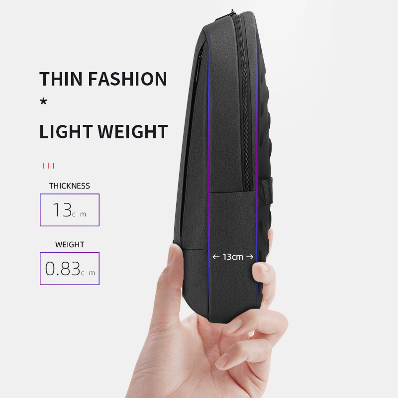 【ALL GOOD】slim Only 13cm length RFID Anti Theft laptop bag for men T-B3928. 