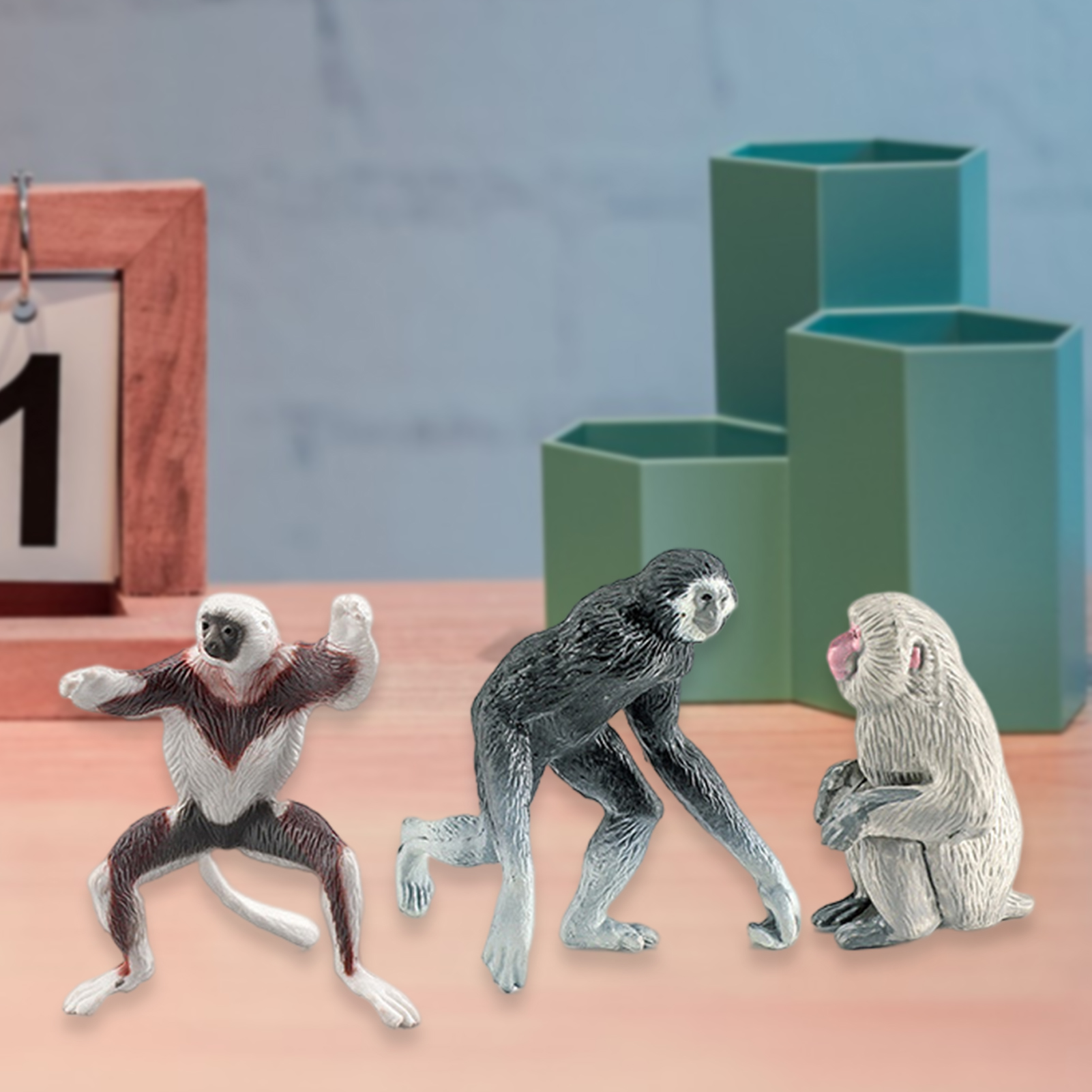 Gibbon Orangutan Figure tion Figure Gibbon Orangutan Figure Simulation Primates Model. 