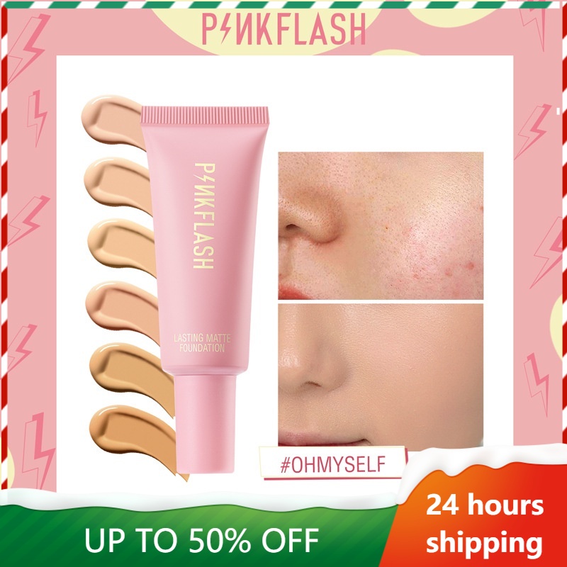 Pink Flash F03 Lasting Matte Foundation (all shade available). 