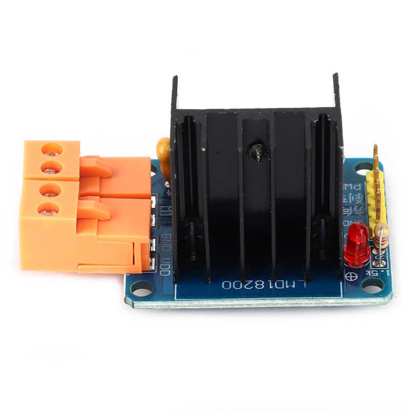 Motor drive module LMD18200 H-bridge motor with adjustable speed and power display 3A 75W