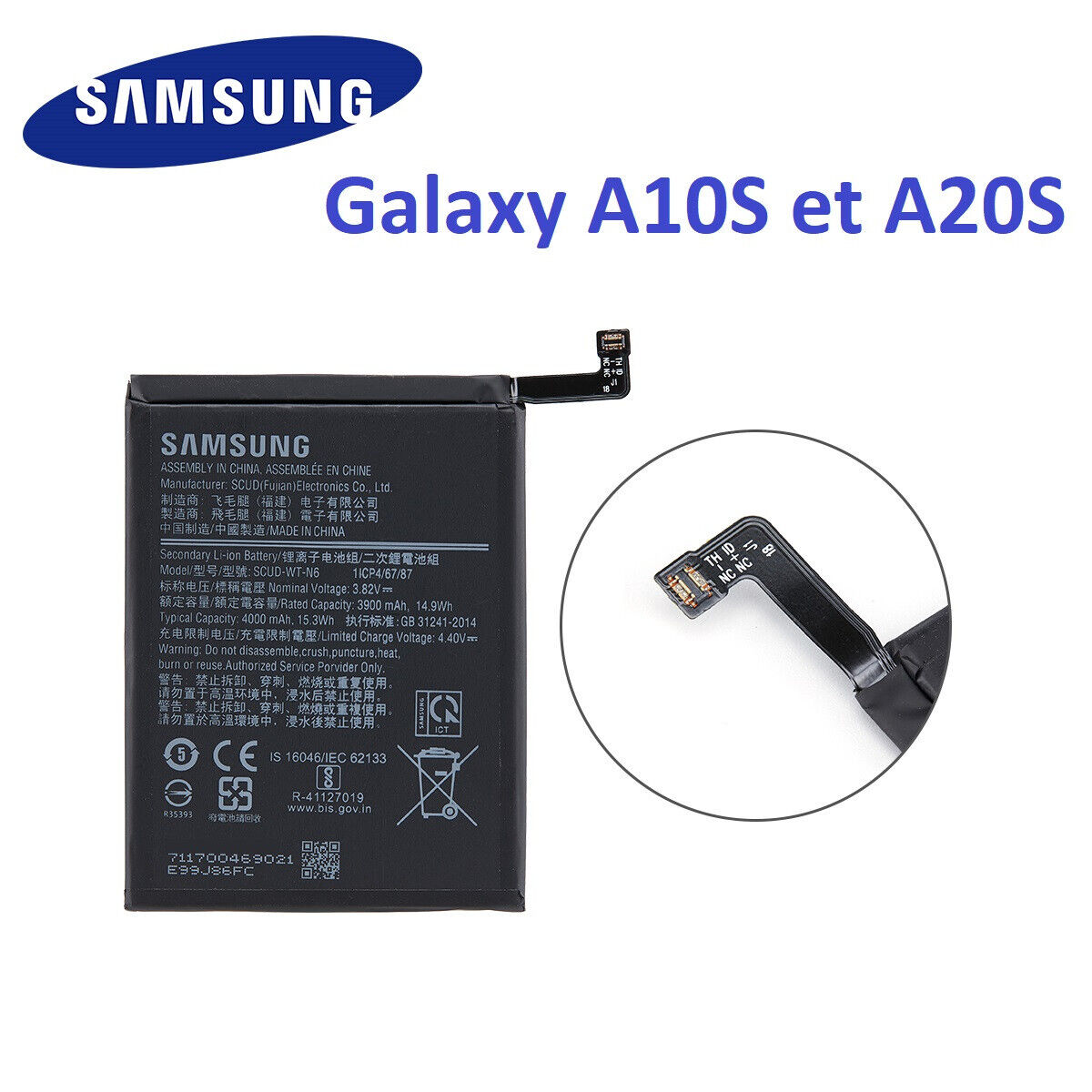 Mobile Battery for Samsung Galaxy A10S / A20s Replacement  Battery