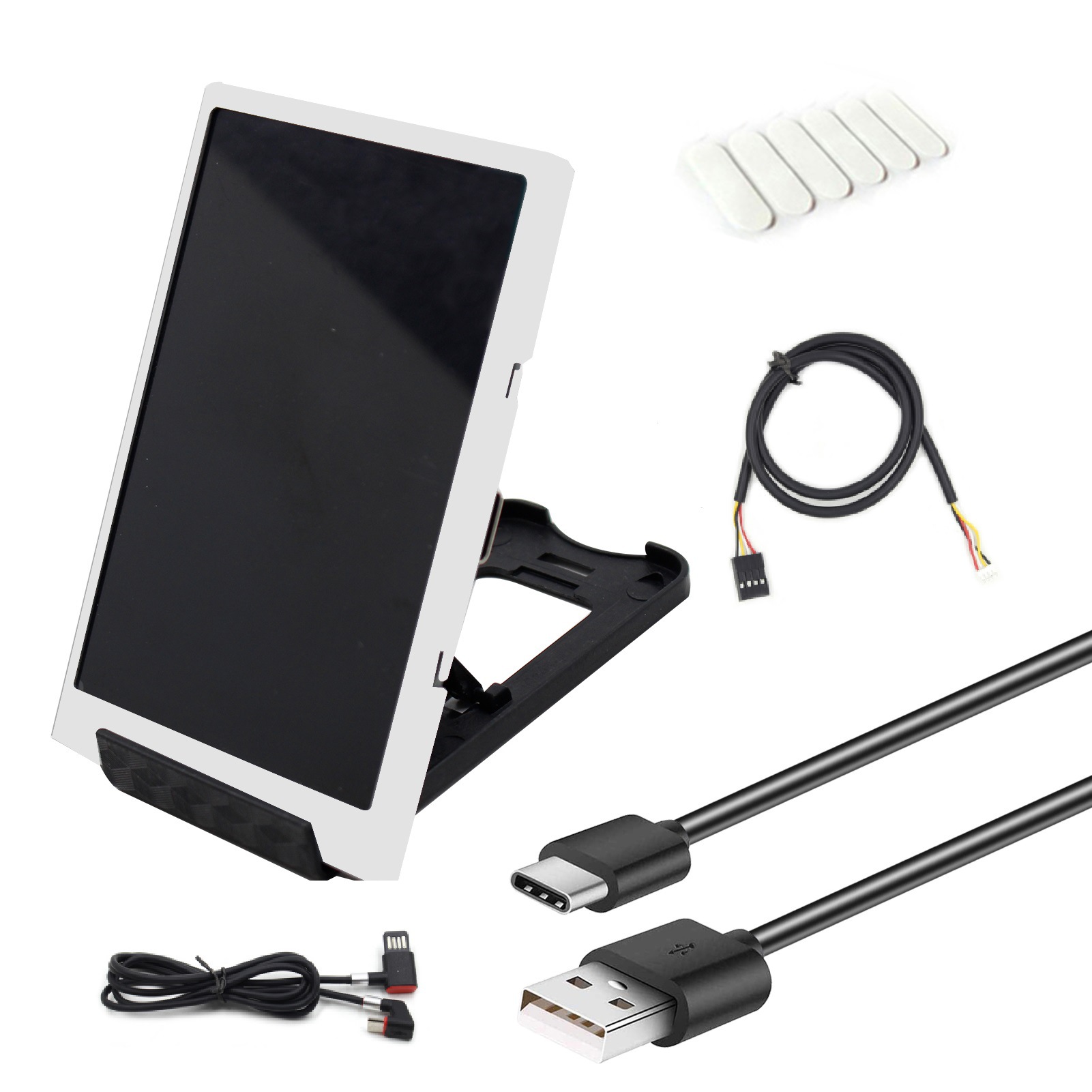 New 3.5 Inch IPS TYPE-C Secondary Screen Computer CPU GPU RAM HDD MonitorUSB Display For Freely AIDA64. 