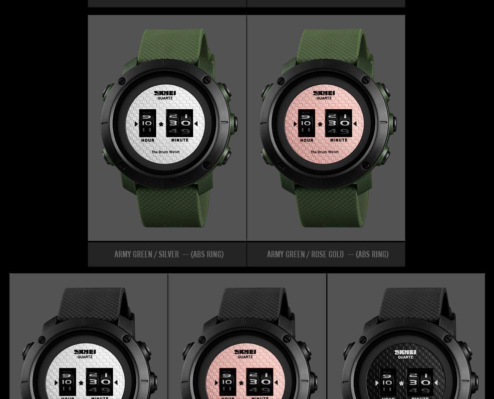 skmei drum watch