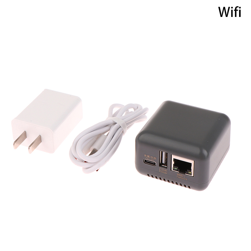 Mini NP330 Network USB 2.0 Print Server （Network/WIFI/BT/WIFI cloud printing Version）. 