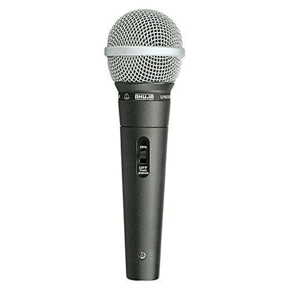 AHUJA Aud-98Xlr Unidirectional Dynamic Corded Microphone. 