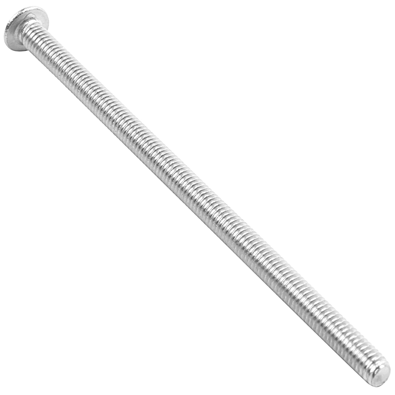 JOUYI Stainless Steel Button Head Screw, Hex Socket Bolts Type:M4 / 4mm Bolt Size:M4 x 80mm Your Pack Quantity:20. 